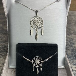 Dreamcatcher Diamond - Necklace and bracelet set